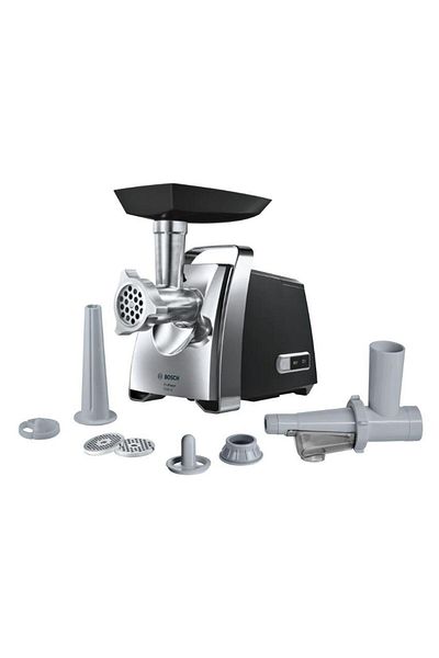Bosch Masina de tocat carne Bosch MFW67450, 2000 W, 3.5 kg/min, suc rosii/palnie carnati/kebbe
