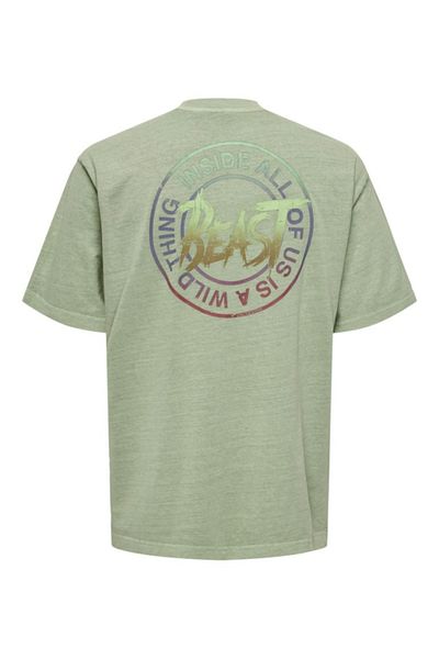 ONLY Men's T-Shirt - Onsmorgan Life Rlx Gradiant Ss Tee 22029472
