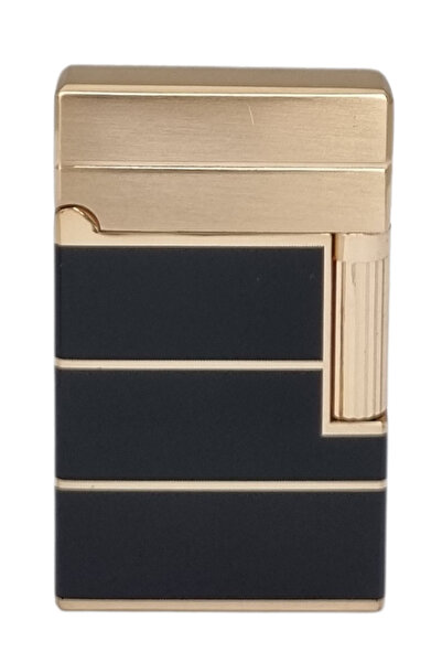 Vindiesel Soft Flame Siyah-Gold Desenli Çakmak - TR7705