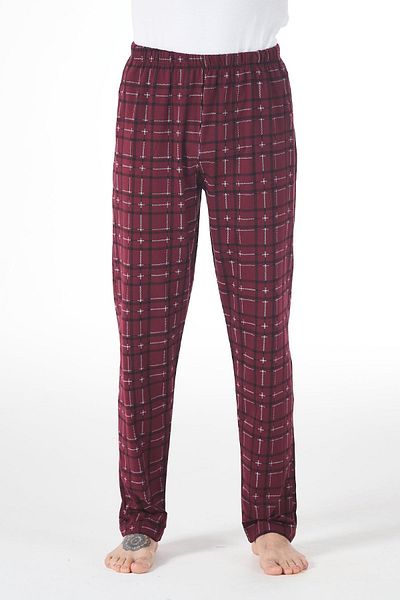 REMSA Men's Suporte Top 161 Plaid Claret Red Shoes