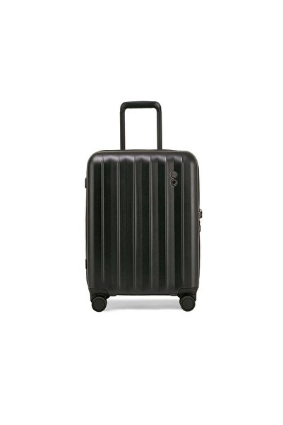 Echolac Amos Pro 55cm 4 Double Wheel Expandable Cabin Luggage Trolley Black