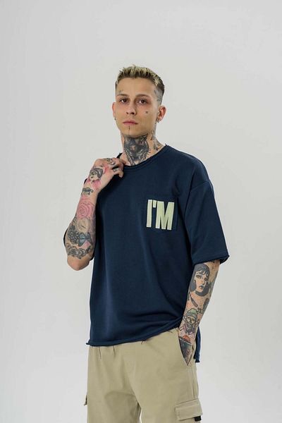 go gang own Μπλουζάκι Not Pis Collar 3 Thread Oversize