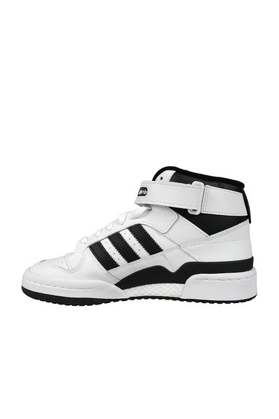 adidas Ανδρικά λευκά αθλητικά παπούτσια Forum Mid (FY7939)