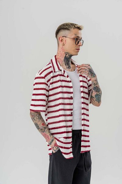 go gang own Cămașă din tricot pur