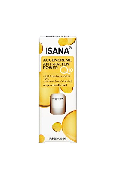 ISANA Q10 Göz Çevresi Kremi Kırışıklık Karşıtı 15 ml