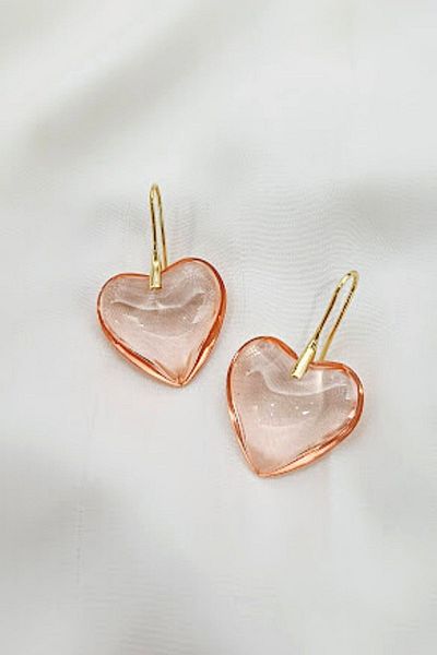 PETEK AKSESUAR Bonbon Heart Earring Iridescent