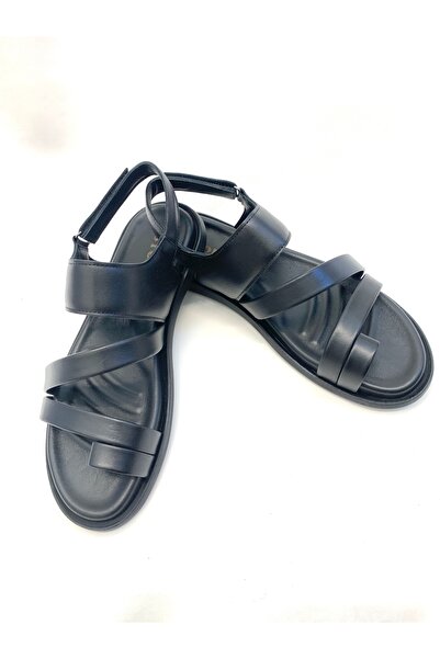 stok83 Men's Genuine Leather Sandals