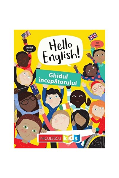 Niculescu SALUT, ENGLISH! Ghid pentru începători, Sam Hutchinson, Emilie Martin