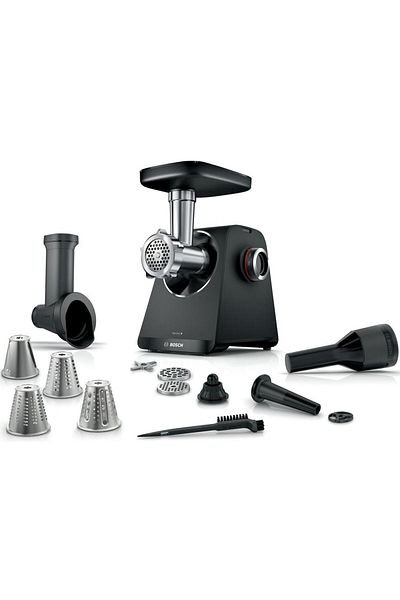 Bosch Masina de tocat carne Bosch MFWS440B, 1900 W, 2,5kg/min, cutit cu 2 taisuri