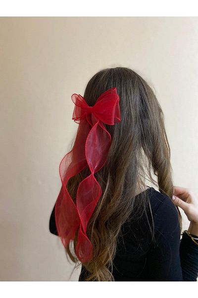 sema aksesuar Red Automatic Clip-On Buckle - for Long Tailed 23 April, 19 May, 29 October Ceremonial Event