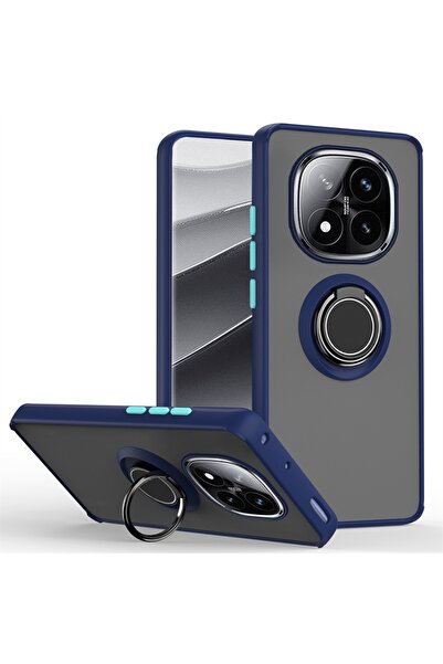 Gpack Xiaomi Redmi Note 14 Pro Plus uyumlu Kılıf Montreal Yüzüklü Mıknatıslı ...