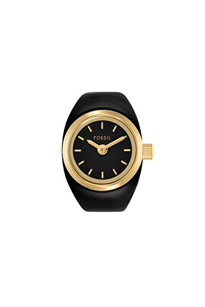 Fossil Watch Schwarze Damen-Ringuhr ES5413