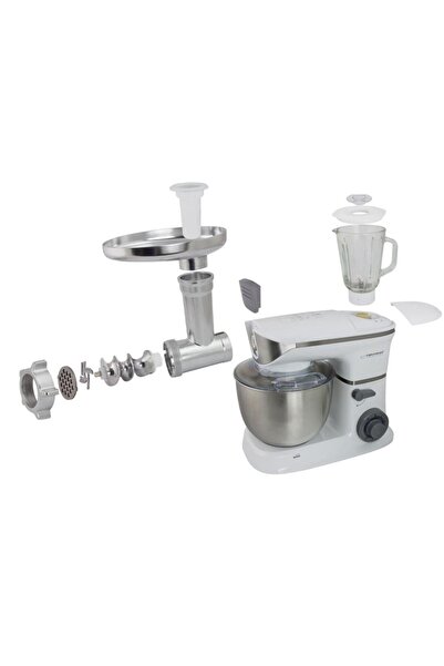 ESPERANZA ESPERANZA COOCKING MASTER Food Processor, 1000W, 5L, 6 speeds, Blender 1.5L (White)