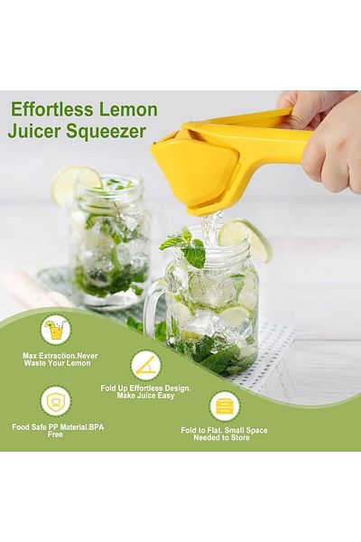 COOYA Lemon Squeezer, Professional With Premium Heavy-Duty Squeezer Manual