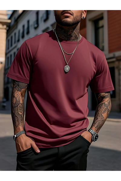 bellanova Casual βαμβακερό μπλουζάκι, 100% στρογγυλό λαιμό κοντομάνικο μπλουζ...