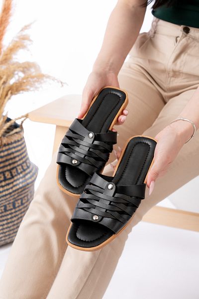 Slipcat 3-Piece Women's Non-Slip Street Beach Bathroom Summer Casual Slippers