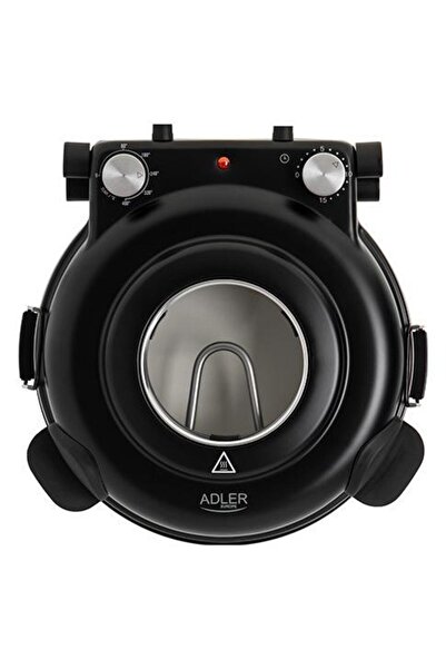 adler Electric pizza oven Adler AD 6314, 1200 W, Glass, Ceramic stone + 2 blades (Black)