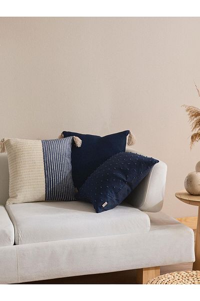 Vanilla Home مجموعة كوستال دريفت مكونة من 3 أغطية وسائد