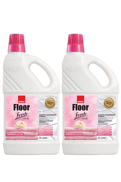 Sano Floor Fresh Home Pampering Cotton cleaner, 2L X 2