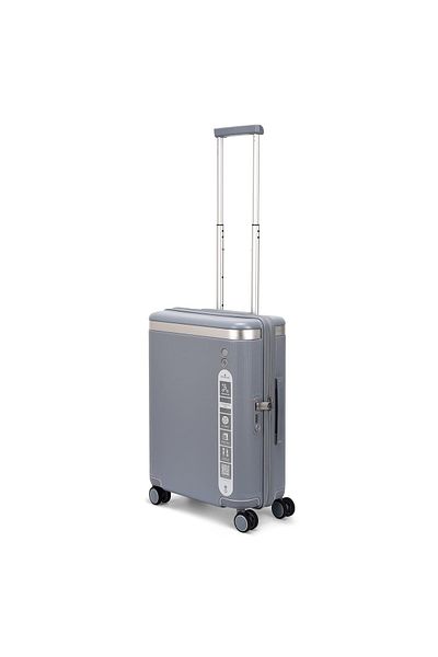 Echolac Dynasty 56cm 4 Double Wheel Cabin Luggage Trolley Ice Blue