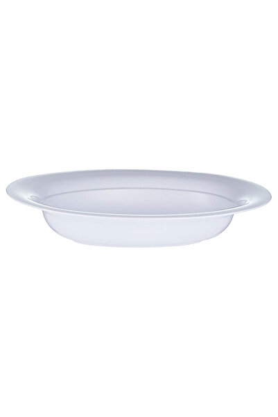 Generic Plastic Serving Platter Whtie