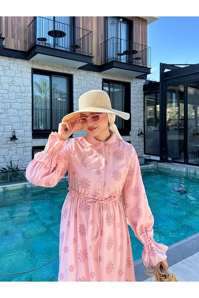 Cardella Fisto Dress Hijab Compatible Brode Dress