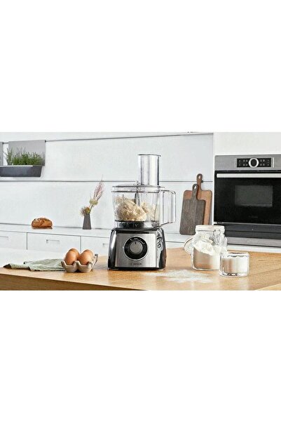 Bosch Bosch MCM3PM386 Food Processor, 900 W, 2 Speeds, 2.3 L (Black/Silver)