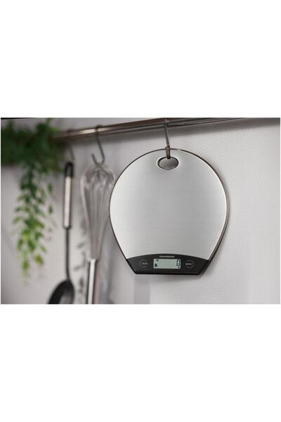 Heinner Heinner HKS-5RSS kitchen scale, 5kg, Stainless steel platform, LCD display, Touch control, Graduation: 1g