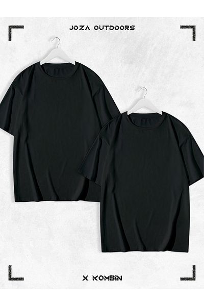 Joza Outdoors Unisex Lilo & Angel Συνδυασμός Πολύχρωμο Tshirt 2 ΤΕΜ Σετ με στάμπα στην πλάτη