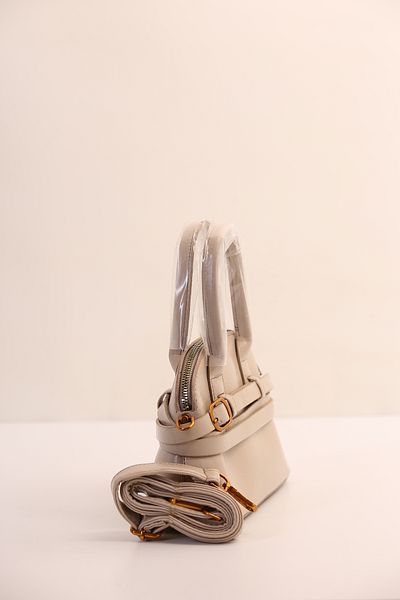 byFOX Fashion Geantă de mână și de umăr model D cu cataramă cu centură și accesorii antice
