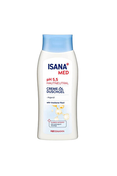 ISANA Vegan Med Duş Kremi Argan Yağlı 250 ml