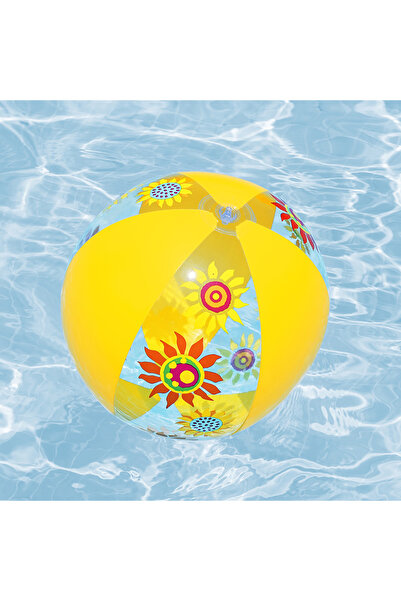 MUBX Desenli Plaj Topu 51cm Deniz Topu