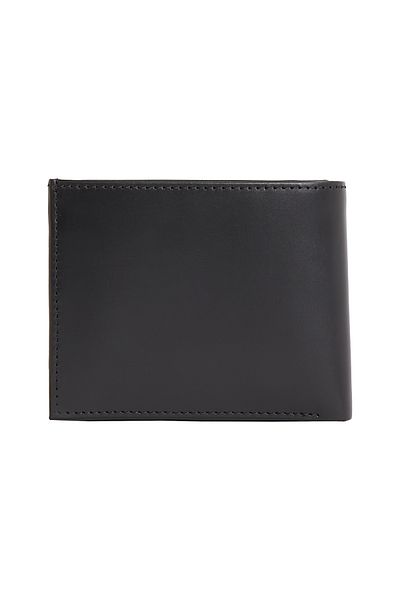 Calvin Klein Men Black Smooth Premium Bifold 5CC Wallet