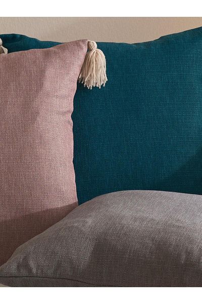 Vanilla Home Urban Drift Tassel Detailed 3-Piece Throw Pillow Cover Set