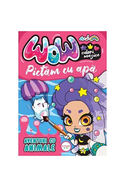 Litera Uau! Acuarelă: Aventuri cu animale