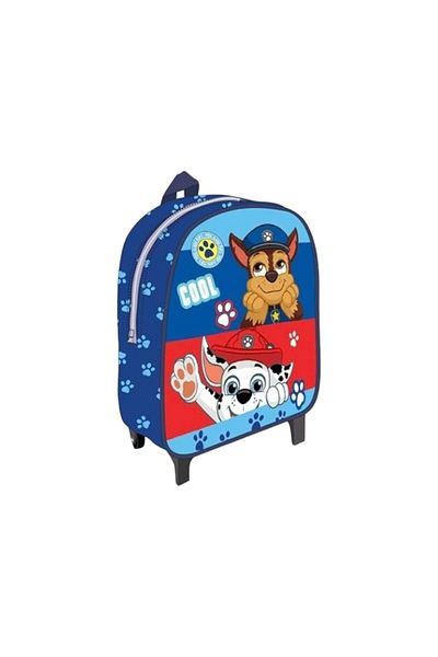 PAW PATROL Multicolored trolley, 28x24x10 cm, with adjustable straps, Paw Patrol