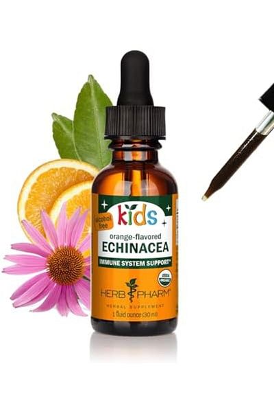 Herb Pharm , Kids Echinacea, Alcohol-Free, Orange-Flavored, 1 Fl Oz (30 Ml)