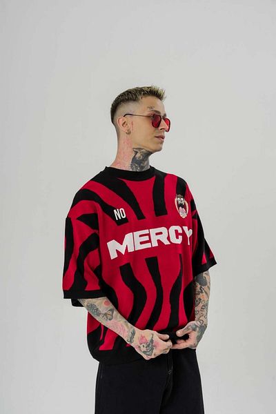 go gang own Mercy Knit Knitwear Oversize T-Shirt