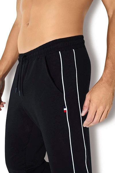 Jiber Set de trening negru cu două fire pentru bărbați 2053