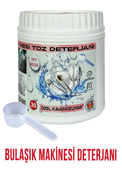 IVY ROSE Hepsi Bir Arada Bulaşık Makinesi Deterjanı Toz 35 Yıkama