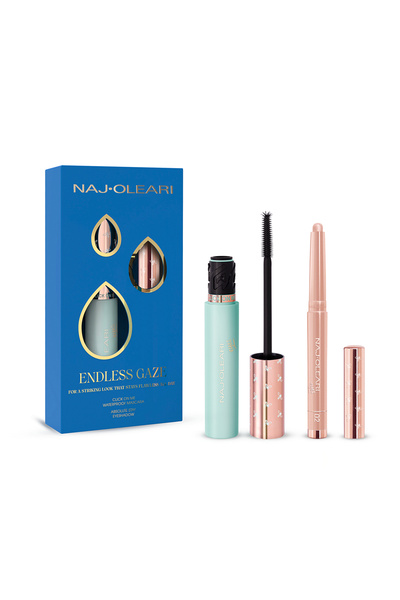 NAJ OLEARI Endless Gaze Kit (Click On Me Waterproof Mascara+Absolute Stay Eyeshadow)