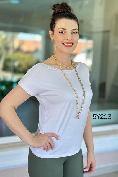 İnce Topuk تيشيرت من الخيزران يمكن ارتداؤه مع مقدمة وظهر 5y213