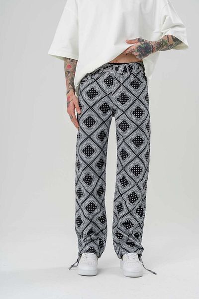 go gang own Anatolia Baggy Trousers with Leg Detail