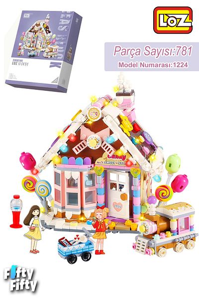 Vagonlife Loz Toy Production Series - Sweet Story Store 781 Pieces