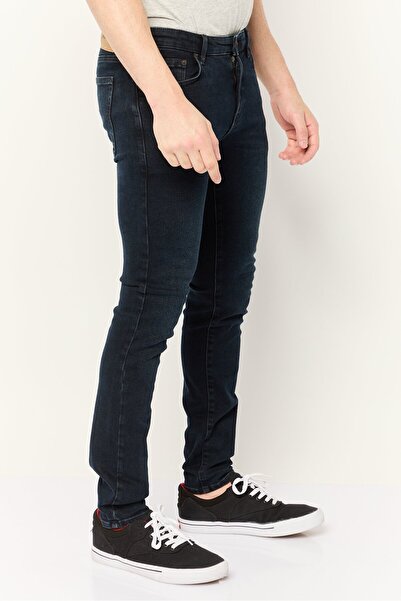 Riders by Lee Men Skinny Fit Plain Stretchable Denim, Navy