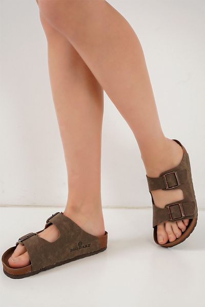 Bigdart Unisex Orthopedic Slippers 010182   - Mink