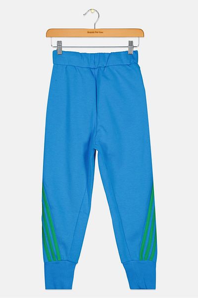 adidas X Lego Kids Boy Brand Logo Outdoor Jogger Pants, Blue