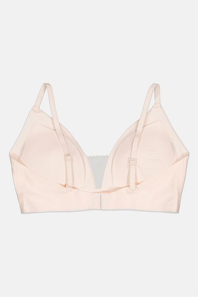 Bebe Women Plain Lightly Padded Bra, Peach