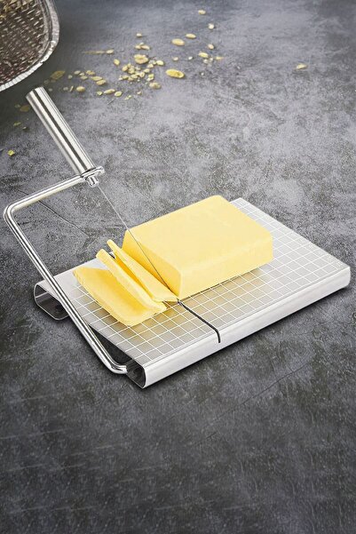 Chavin Komple Çelik 5 Yedek Bıçaklı Çok Amaçlı Peynir Salam Kek Pasta Dilimleyici mt104