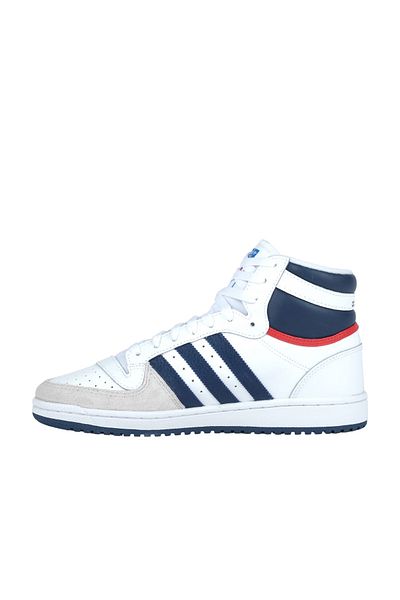 adidas Ανδρικά λευκά παπούτσια μπάσκετ Top Ten Rebound (GX0740)